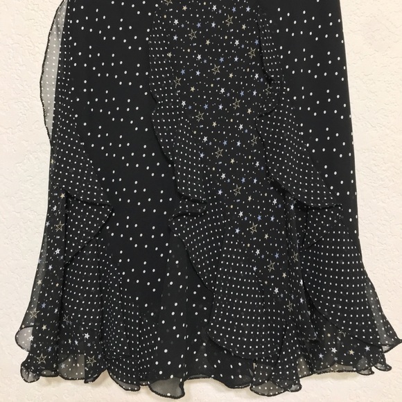 NWT CHELSEA & VIOLET LOVING LAS VEGAS RUFFLE SKIRT - Picture 6 of 7